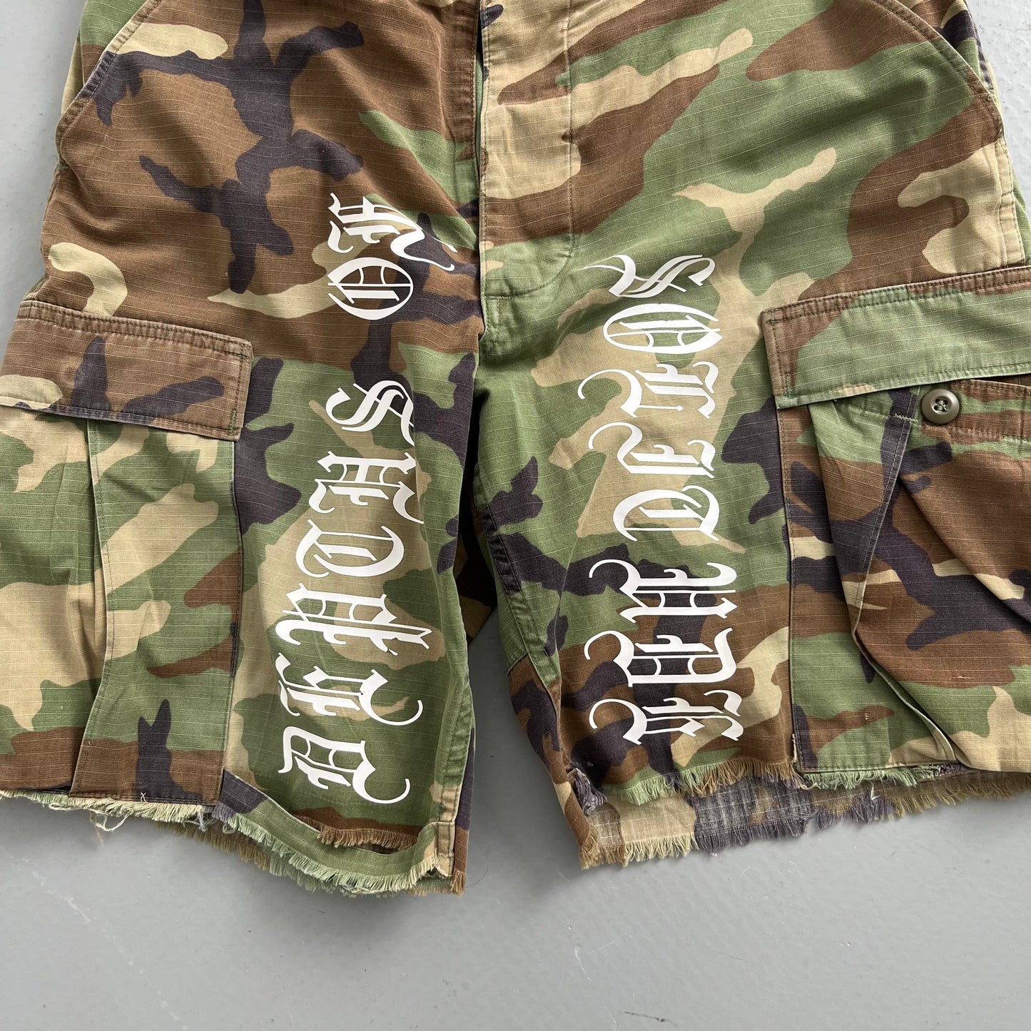 Script Camo Shorts