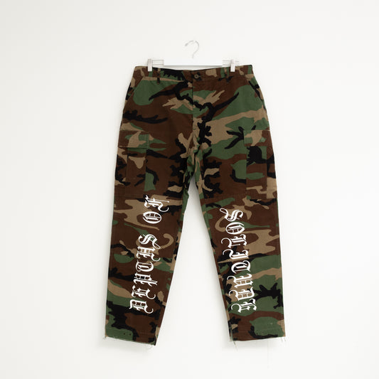 Script Camo Trousers