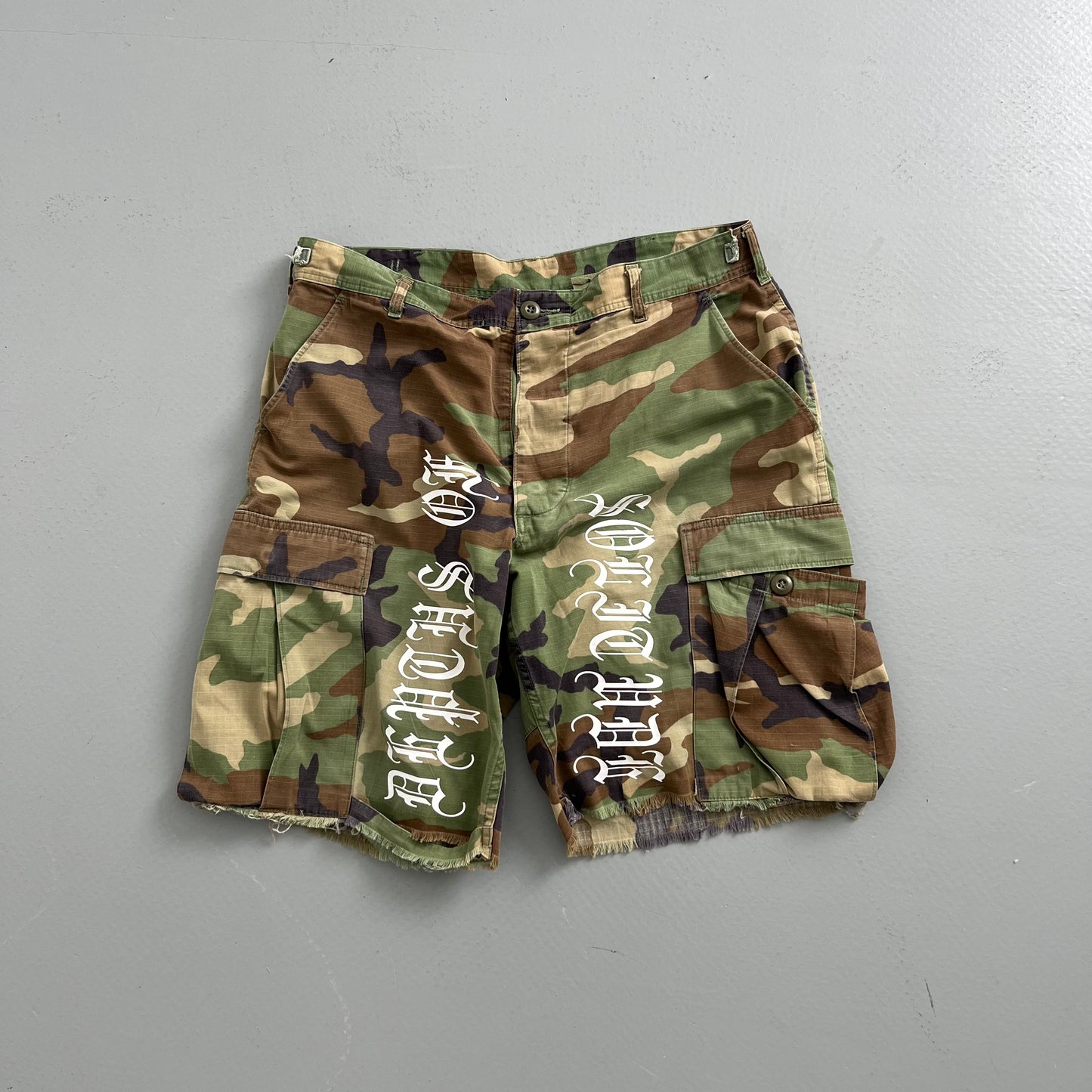 Script Camo Shorts