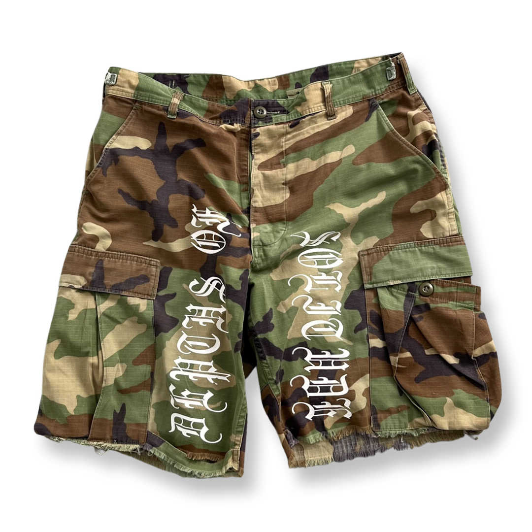 Script Camo Shorts