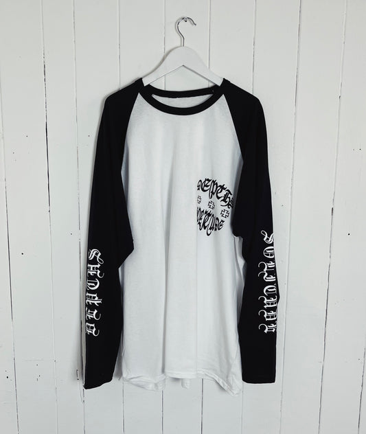 Script Baseball Tee